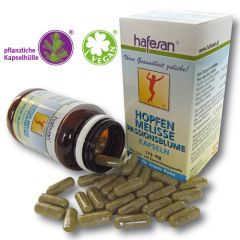 hafesan Hopfen + Melisse + Passionsblume Kapseln