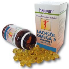 hafesan Lachsöl-Omega 3 + Vitamin E 500 mg Kapseln