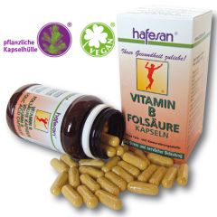 hafesan Vitamin B + Folsäure + Biotin Kapseln